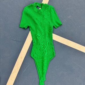 Lulus Green Body Suit